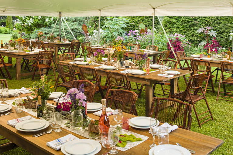 Hemlock Gardens Tent - Tables - All Six